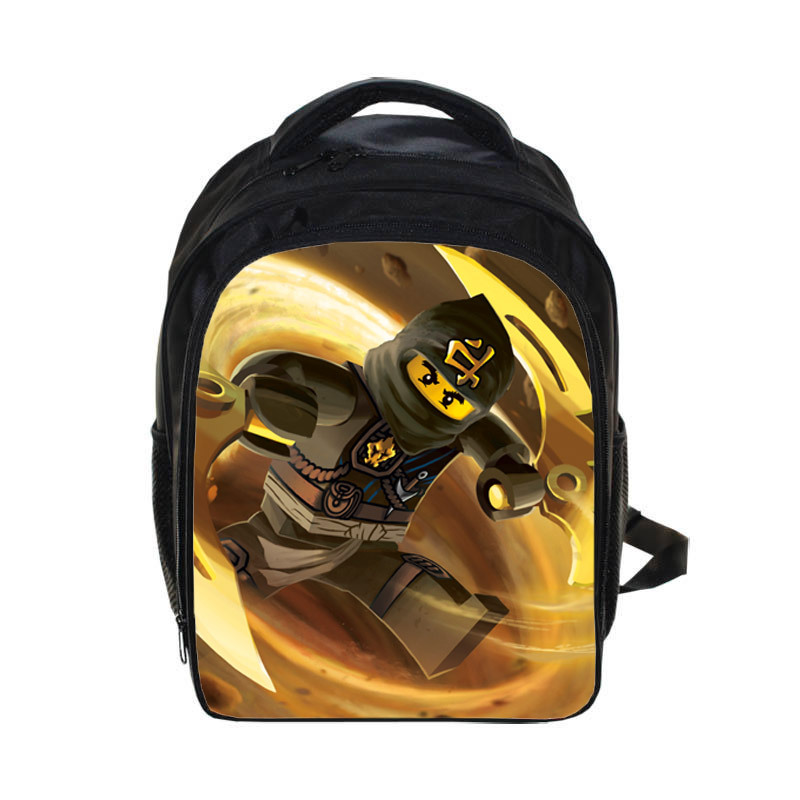 Cole Ninja of Earth Lego Ninjago Kids School Book Bag Backpack