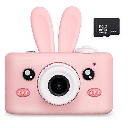 Abdtech Kids Camera Toys for 4-8 Year Old Girls, Rechargeable Children