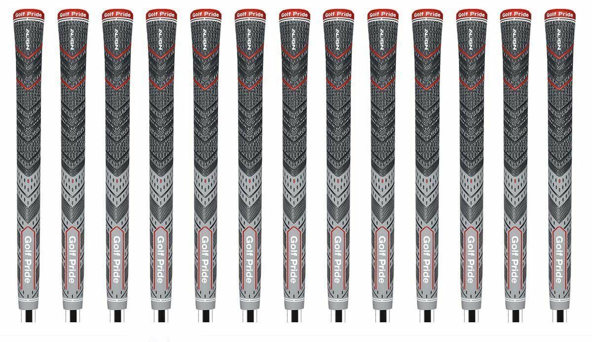 13 Golf Pride MCC ALIGN STANDARD SIZE Plus4 GREY Free Shipping Grips