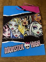 Monster High Gift Bag 10" x 5.75" x 13"-Collectible-Brand New-SHIPS N 24 HOURS - $12.75