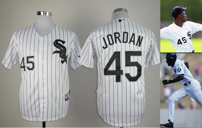 Michael jordan white sox jersey youth clearance