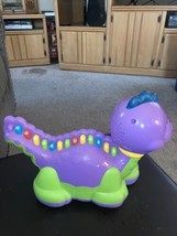 LeapFrog Lettersaurus Dinosaur Toddler Preschool  ABCs Alphabet Purple D... - $8.60
