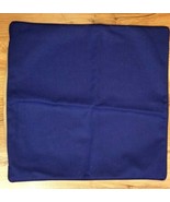 William Sonoma Pillow Cover ITALIAN WOOL MONDAVI 22x22 BLUE NWOT #14 - $129.00