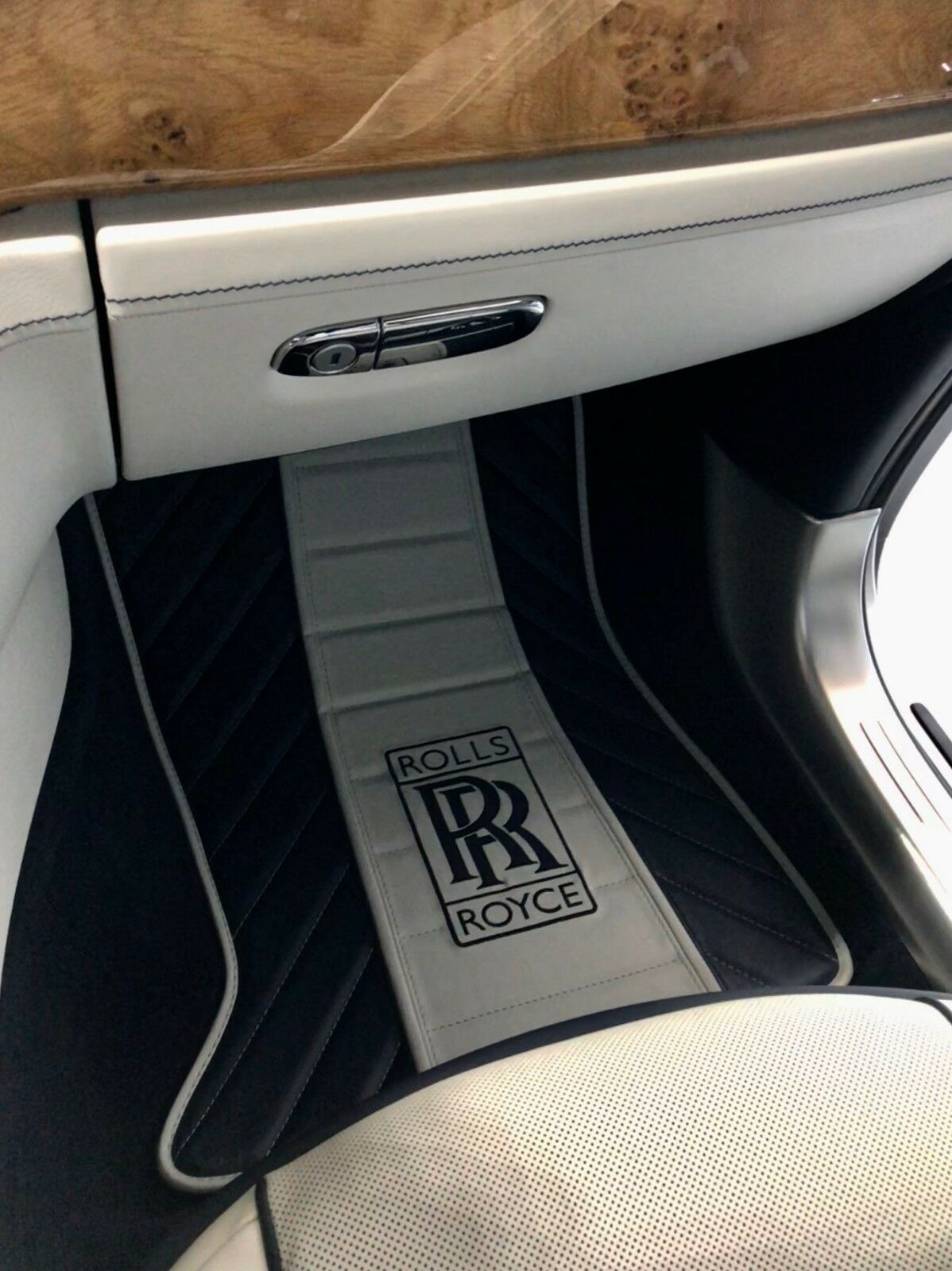 Rolls Royce Wraith, Dawn, Phantom, Ghost Eco Leather Floor Mats, Trunk