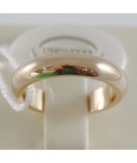 SOLID 18K YELLOW GOLD WEDDING BAND UNOAERRE RING 8 GRAMS MARRIAGE MADE I... - $1,086.28
