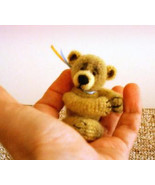 WINSTON Mini Thread Crochet Bear Pattern by Edith Molina -Amigurumi PDF ... - $6.99
