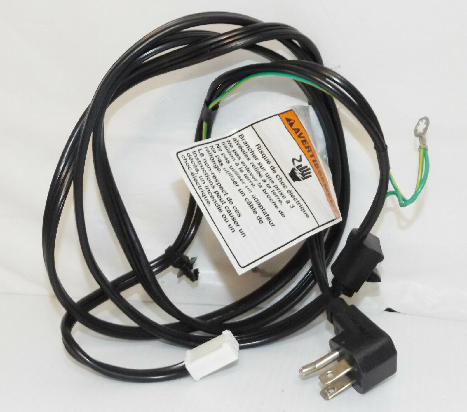 Kenmore Washer Power Cord Assembly (W10276649 / WPW10525194) {P2218