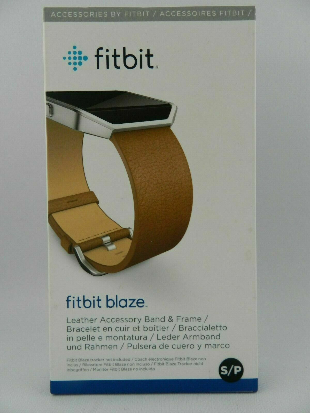 Fitbit Blaze Leather Smart Watch Band Replacement - New in Box