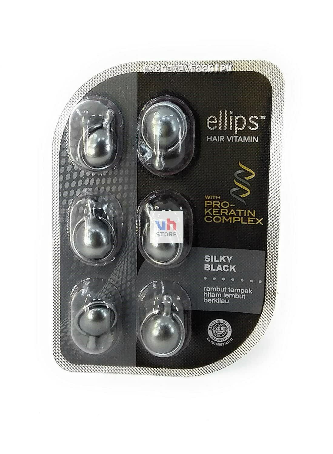 6 Blister Ellips Hair Vitamin Pure Serum Hair Loss Treatment Pure