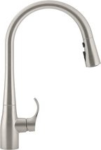 Kohler 596-VS Simplice 3-Spray Kitchen Faucet - Vibrant Stainless - FREE... - $169.90