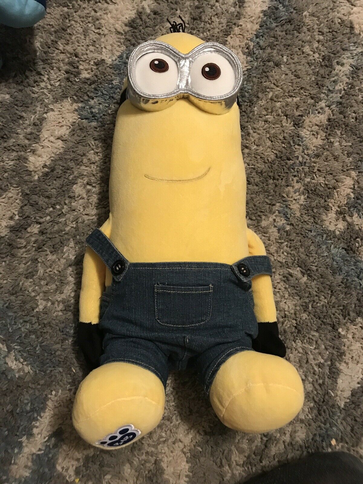 Primary image for Build a Bear 18" Plush Kevin Minion Despicable Me Overalls Boot Banana