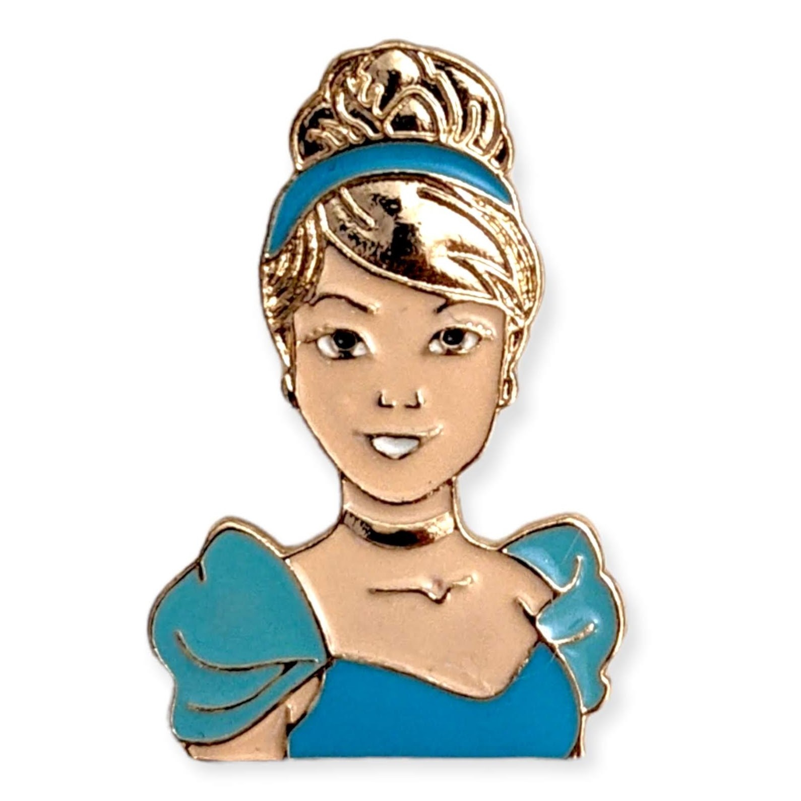 Cinderella Disney Lapel Pin Princess Bust Cinderella