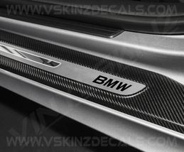 BMW Logo Door Sill Decals Stickers Premium Quality 11 Colours M3 M4 Alpi... - $9.99