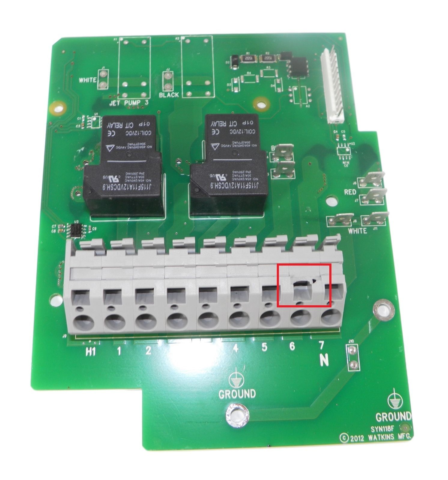 Watkins Hot Spring 76858 Heater Relay Board For Watkins Iq 2020 New