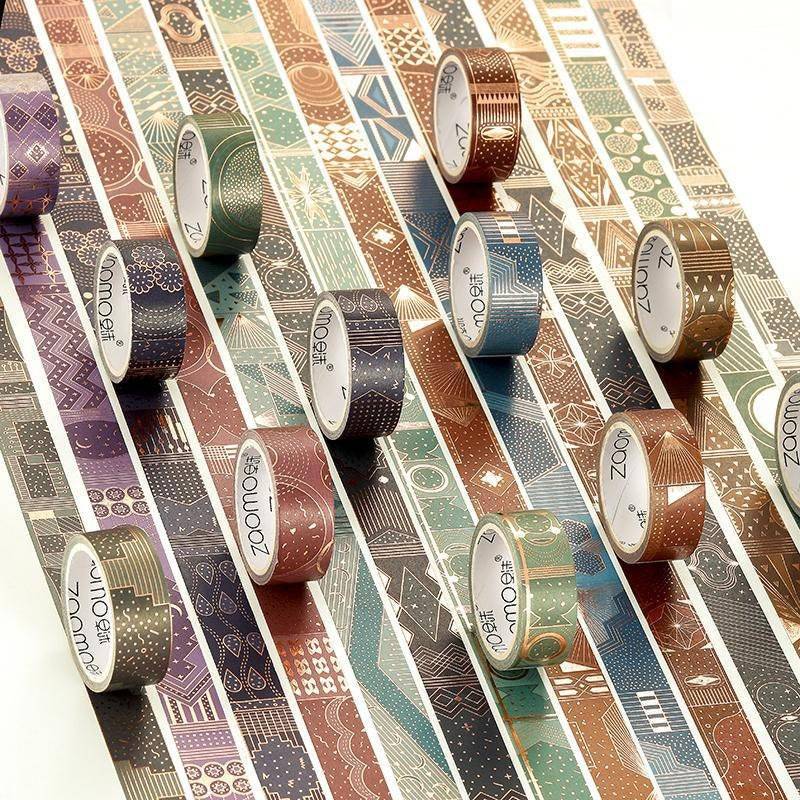 Glittering Exotic Decorative Washi Tape Japanese Retro Ribbon Chinese Style Scra