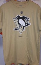 New Pittsburgh Penguins Reebok Logo T Shirt Nhl Licensed Apparel Nwt - $14.95