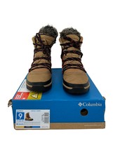 NEW Columbia Woman's Boots Keetley Shorty Omni Heat Brown Black Size 9 - $148.49