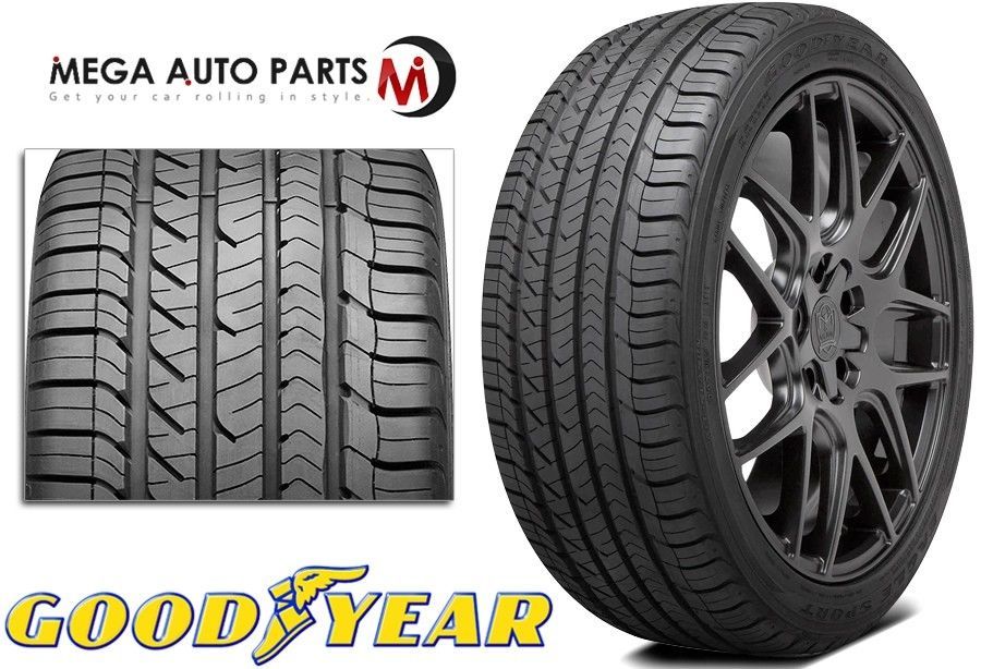 1 New Goodyear Eagle Sport All Season 215/55R17 94V Performance Tires ...