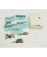 Cabelas 54 Black Barrel Swivels with Safety Snap 5 Packages Size 7  - $8.23