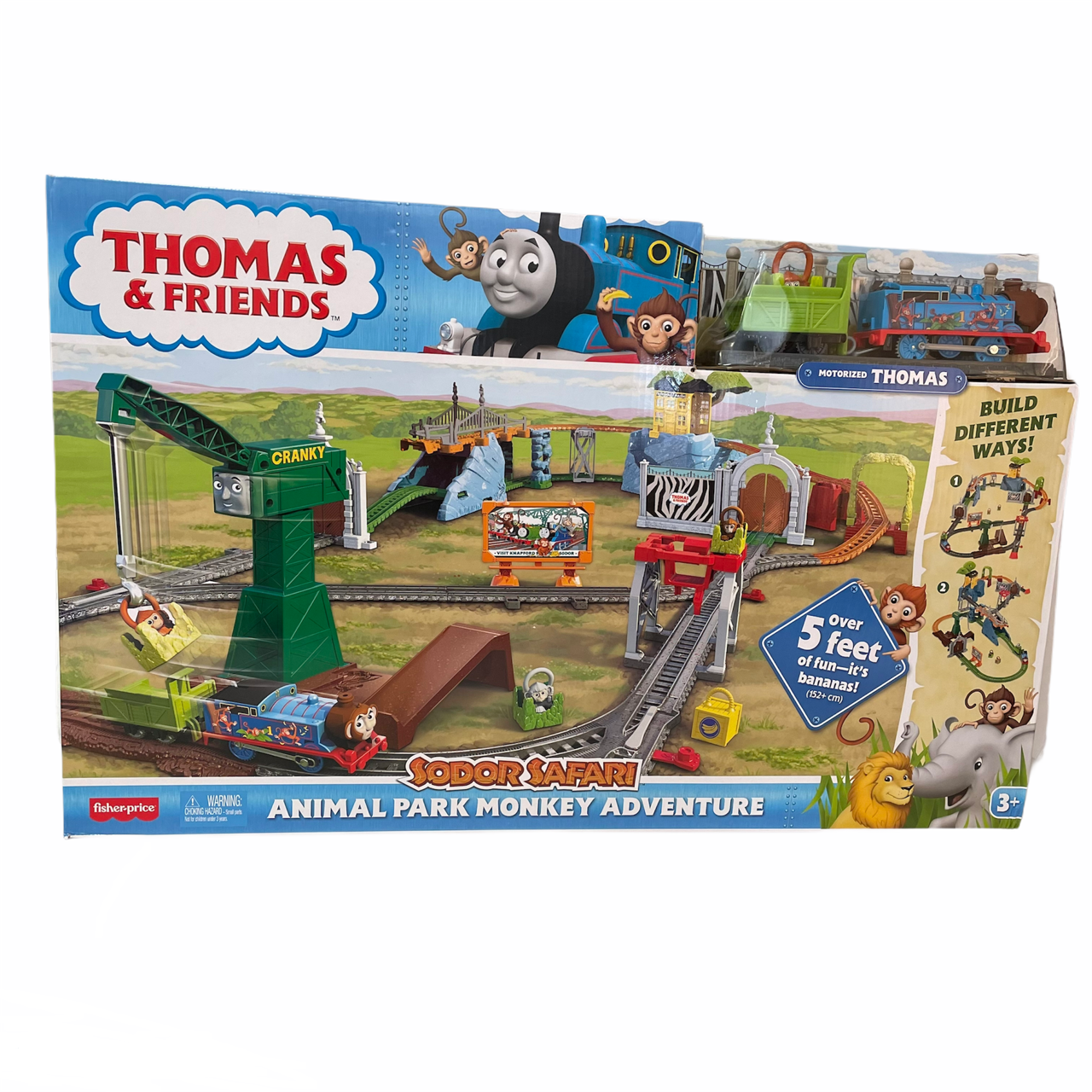 Thomas & Friends Animal Park Monkey Adventure Sodor Safari Train Set ...