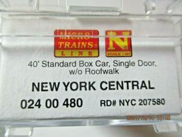 Micro-Trains # 02400480 New York Central 40' Standard Box Car #207580 N-Scale image 6