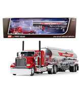 Peterbilt 389 with 36&quot; Flattop Sleeper Cab and Heil Fuel Tanker Trailer ... - $127.03