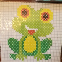 Cross Stitch Patterns, set of 3, Kids Cross Stitch Kit, Frog Unicorn Heart image 2