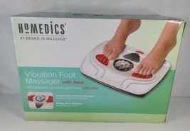NEW Homedics Vibration Foot Massager With Soothing Heat NIB - $22.49