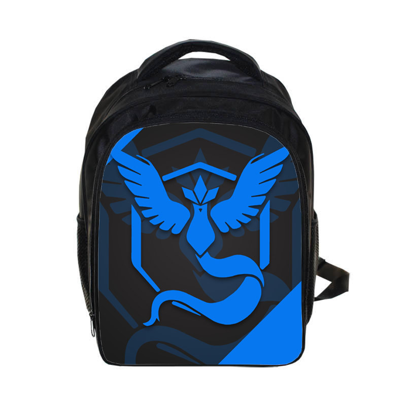 Team Mystic Pokemon Go Kids School Book Bag Backpack Backpacks & Bags