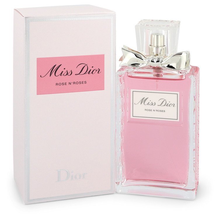 Miss Dior Rose N'Roses by Christian Dior Eau De Toilette Spray 3.4 oz (Women)