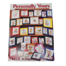 Personally Yours 32 Cross Stitch Patterns Professions Sports Kids Firema... - $13.95