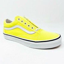 Vans Old Skool (Neon) Lemon Tonic True White Womens Sneakers - $59.95