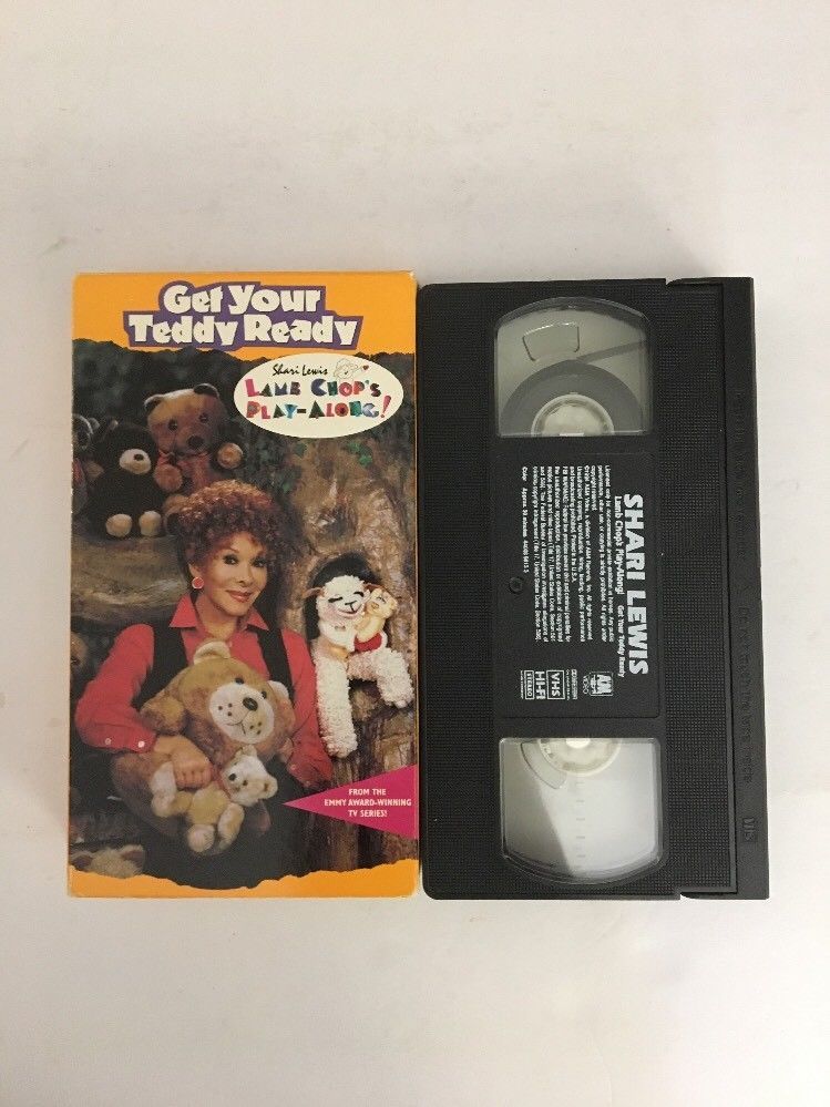 SHARI LEWIS LAMB CHOP'S PLAY-ALONG! Get Your Teddy Ready VHS 1994 ...