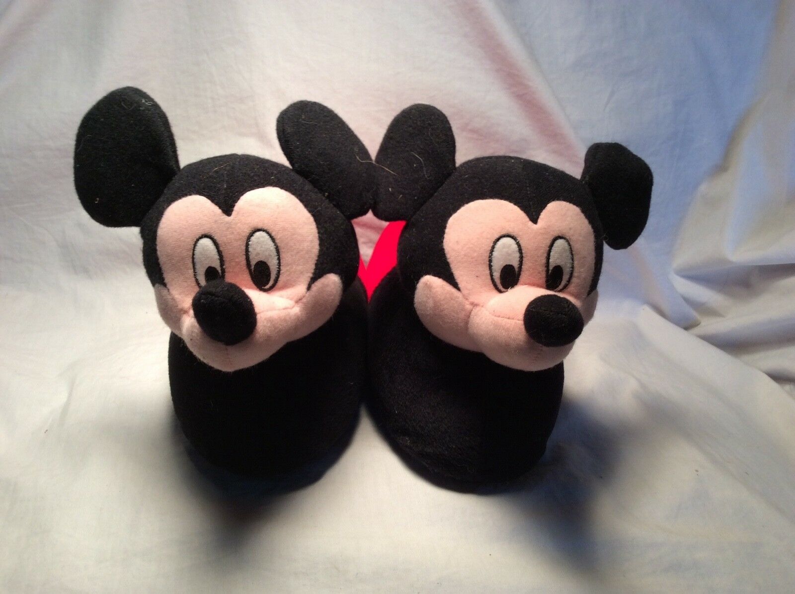 mickey mouse plush slippers