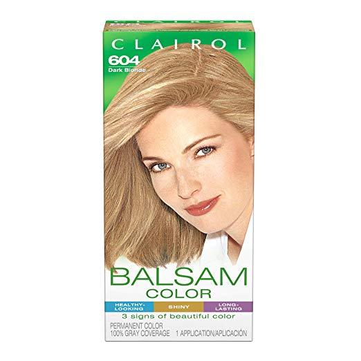 New Clairol Balsam Hair Coloring Tools, 604 Dark Blonde