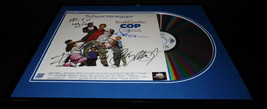 Kindergarten Cop Cast Signed Framed 16x20 ORIGINAL Laser Disc Display Arnold image 1
