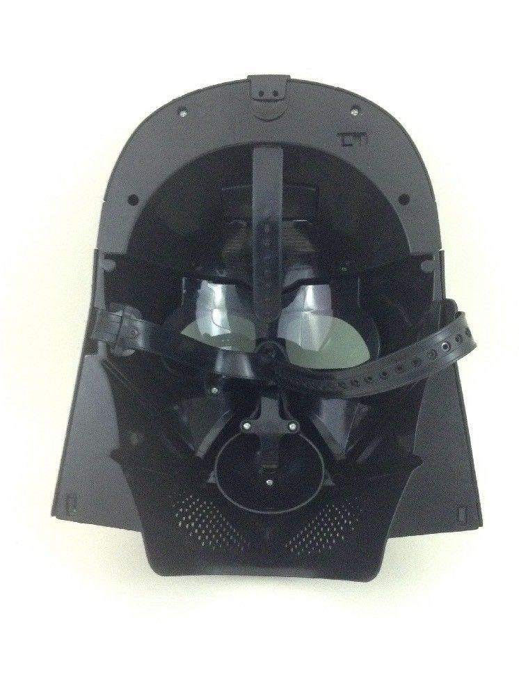 Darth Vader Star Wars Voice Changer Mask Helmet with Batteries Hasbro ...