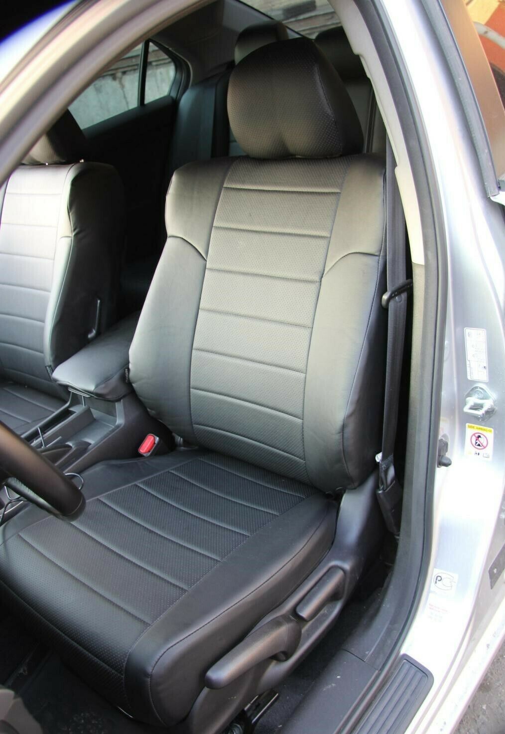 Honda Accord SEAT COVERS PERFORATED LEATHERETTE eco-leather - Seat Covers