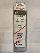 Lenox 210788610GR Curved 6&quot; 10tpi Wood &amp; Metal Reciprocating Saw Blades ... - $34.65