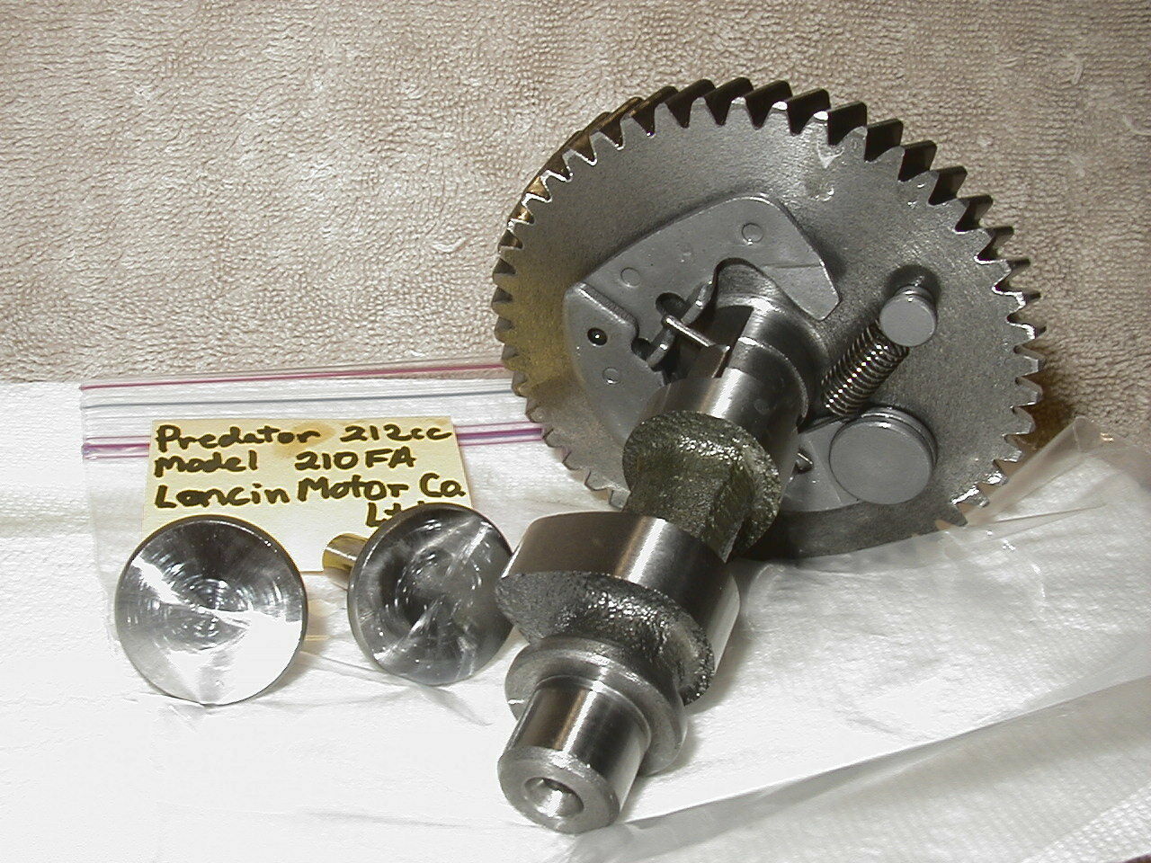 Predator Harbor Freight 60363 Loncin 210FA 212cc 7 HP PARTS CAMSHAFT W