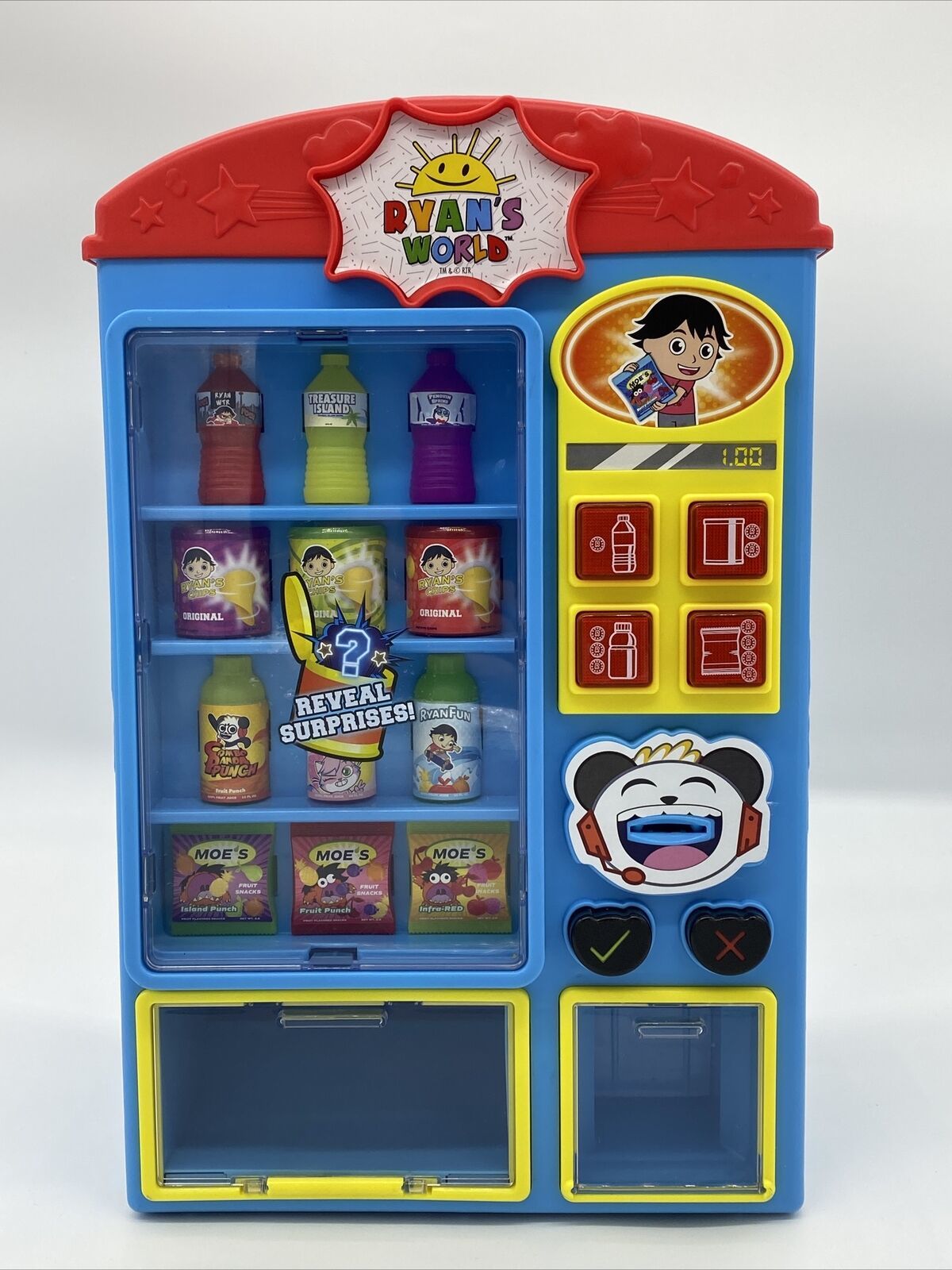 Ryan's World Vending Machine Surprise Kids 2020 WORKS Machine Only