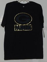 NFL Licensed Green Bay Packers Youth Extra Large Black Gold Tee Shirt image 1