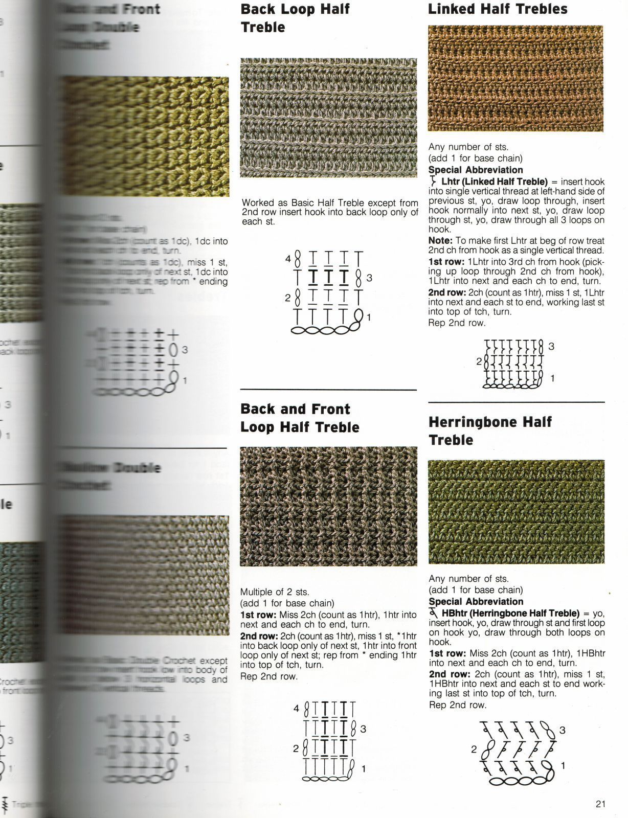 300 Crochet Stitches V6 Harmony Guides Lace Patterns Motifs Filets ...