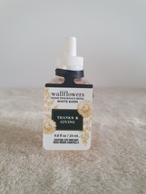 Bath &amp; Body Works Thanks &amp; Giving Wallflowers Fragrance Refill Bulb NWT - $9.99