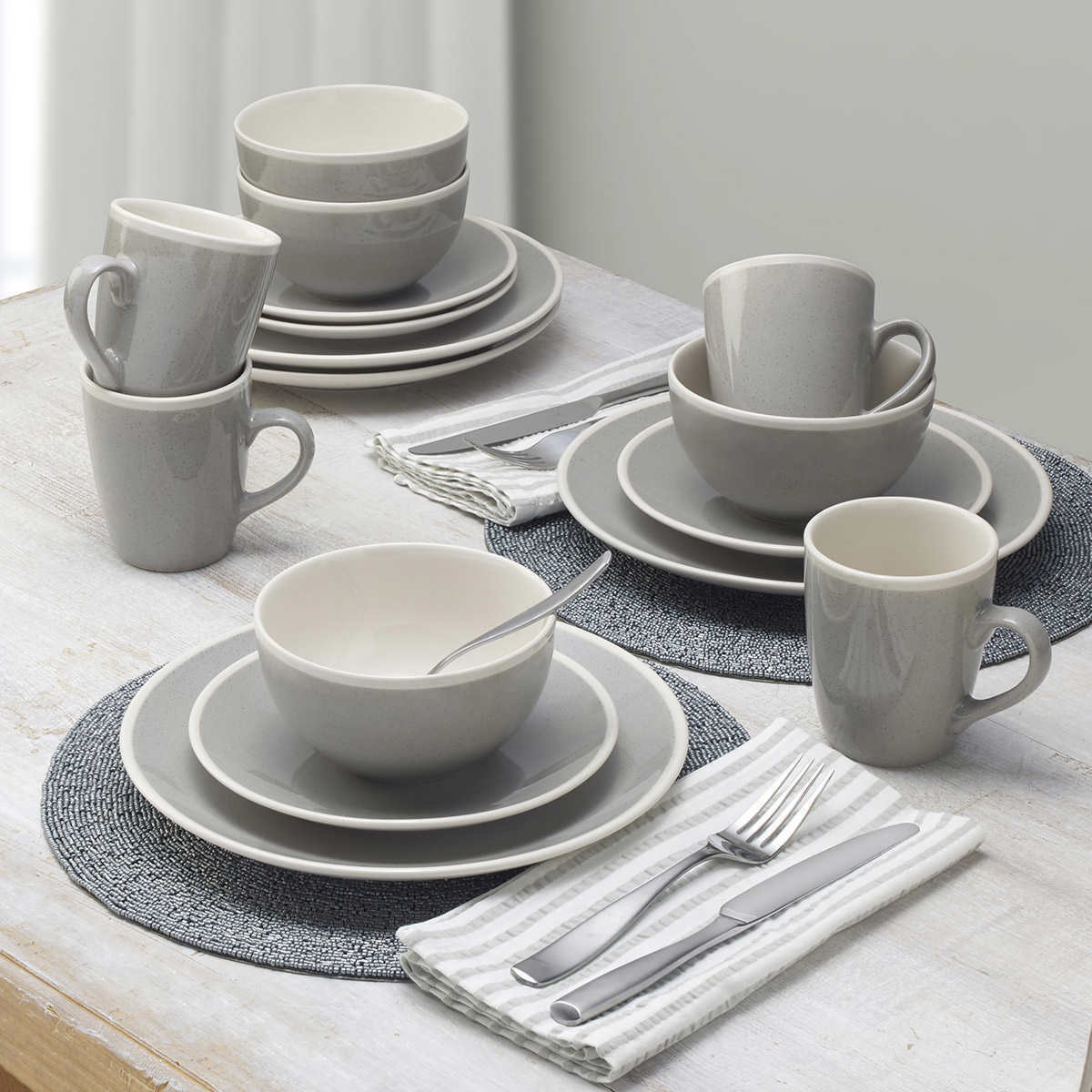 Gourmet Basics Melanie 16 Piece Dinnerware Set By Mikasa Dinner Service Sets 0527