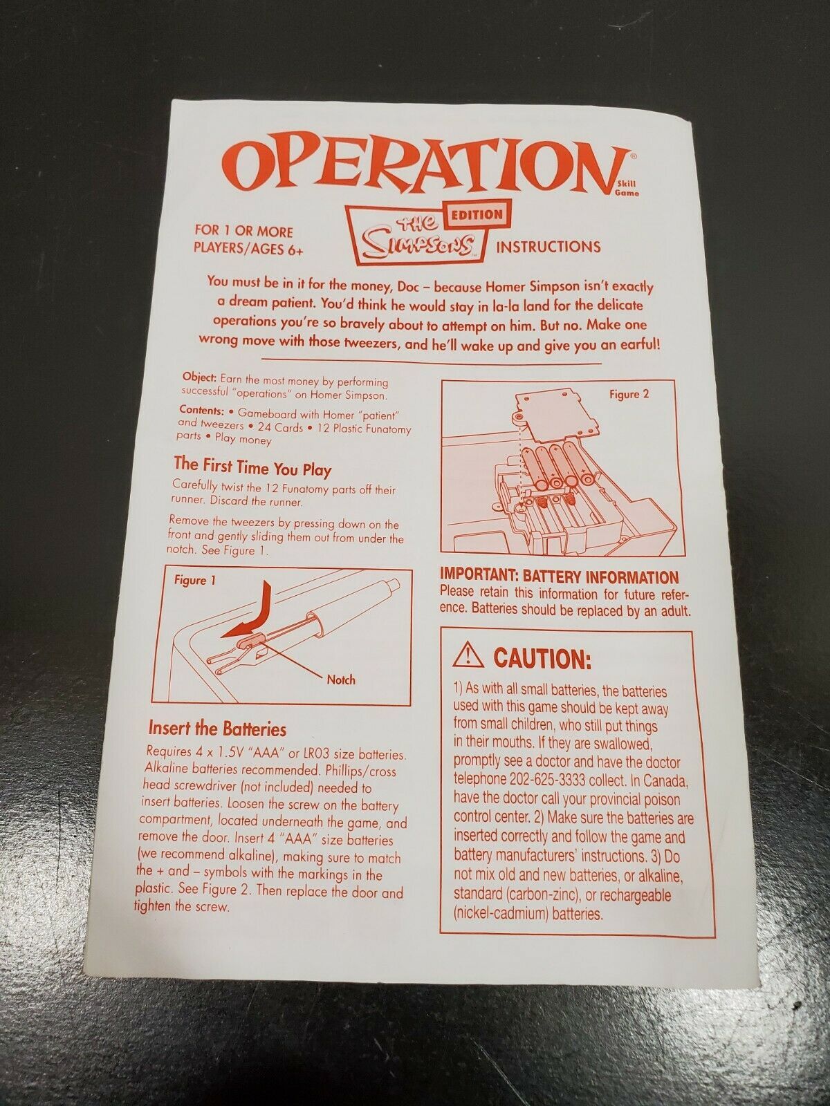 Operation Game Despicable Me Piece ONE Replacement Piece Your Choose Pick Part 