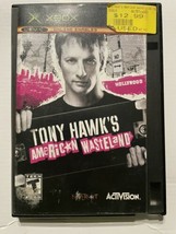 Tony Hawk&#39;s American Wasteland (ORIGINAL Microsoft Xbox, 2005) Game Tested - $8.32