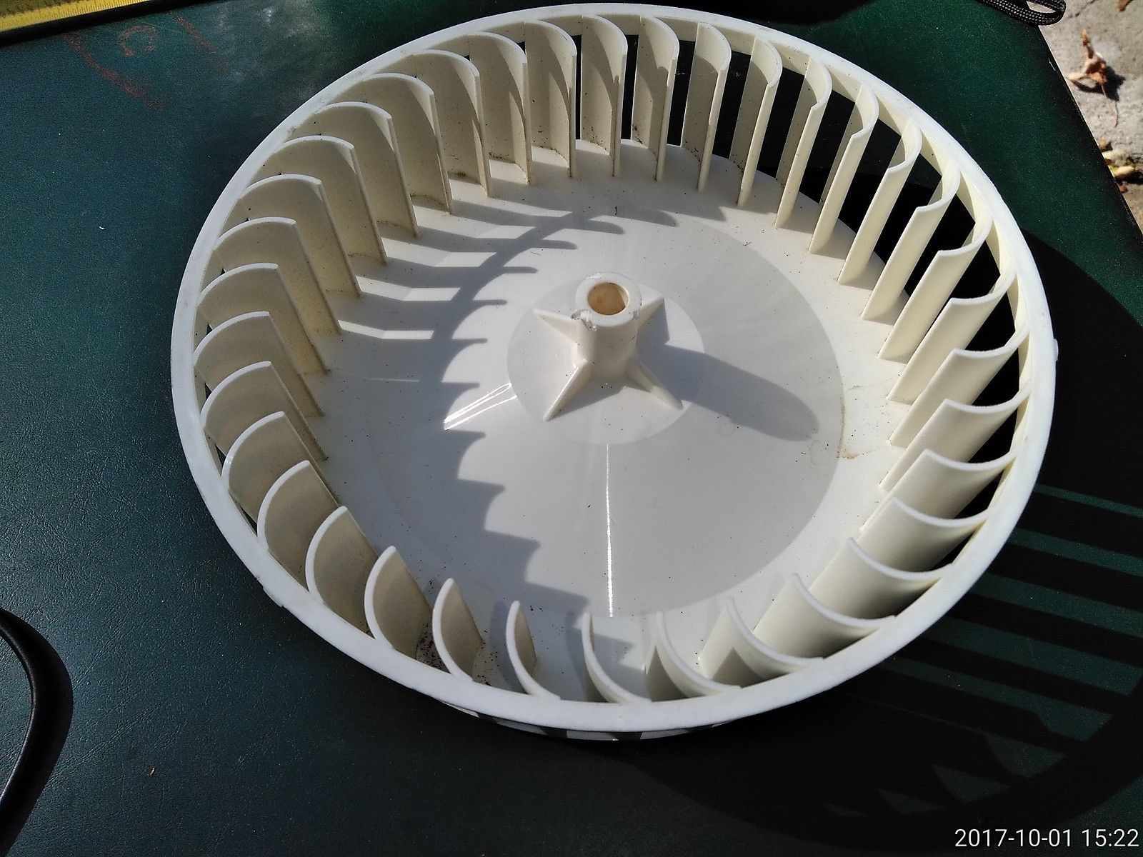 7FFF30 SQUIRREL CAGE FAN IMPELLER 200MM DIAMETER, 50MM TALL, FOR 3/8