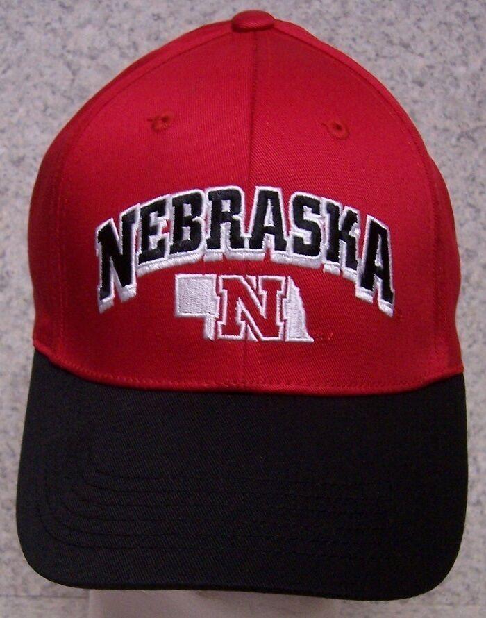 Embroidered Baseball Cap NCAA Nebraska Cornhuskers NEW 1 hat size fits ...