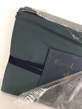 Vintage 91' Ralph Lauren The Polo Sheet Twin Flat Teal Home Collection UNUSED - $59.39